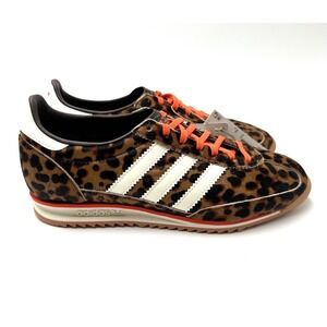 Adidas SL 72 OG Leopard Print Dark Brown JI0189 US Woman's Size 6
